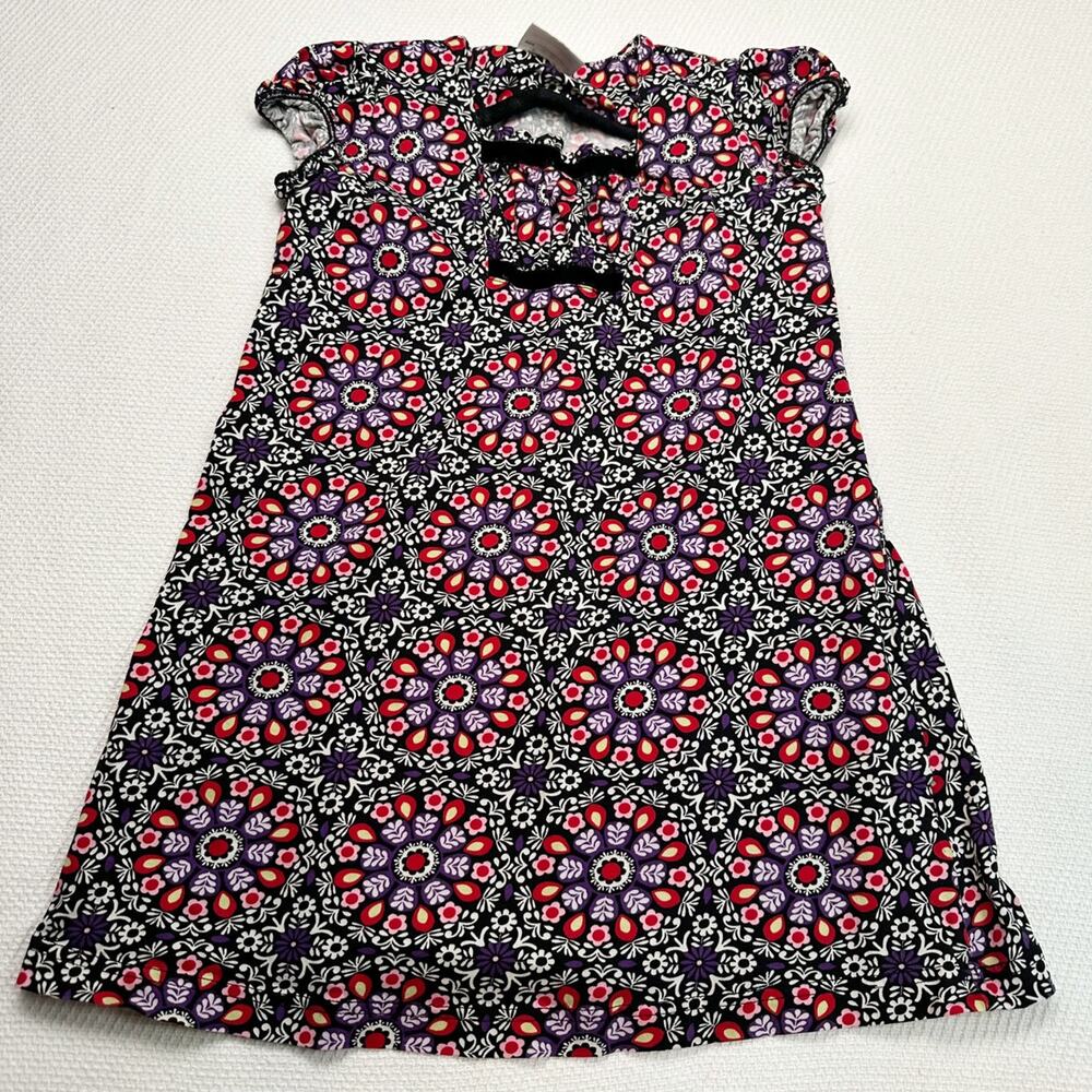 Hanna Andersson Velvet Trim Dress